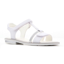 Sandály Geox Giglio J82E2B 000BC C1000 bílý 2