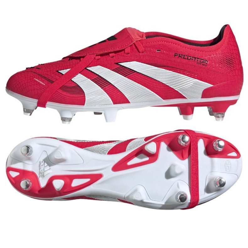 Adidas Predator Pro ft SG Jr0453 Fotbalové boty červené 1