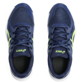 Volejbalové boty Asics Upcourt 6 Gs 1074A045 400 modrý 1 Volejbalové boty Asics Upcourt 6 Gs 1074A045 400 modrý 1