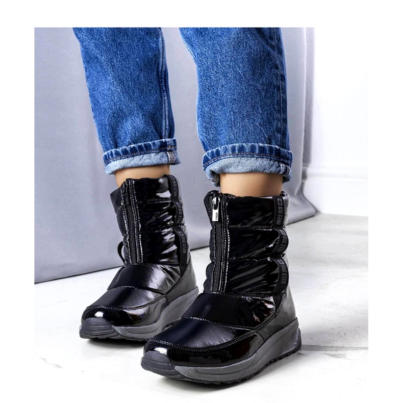 Dámské sněhule Big Star KK274392 Black černá 1