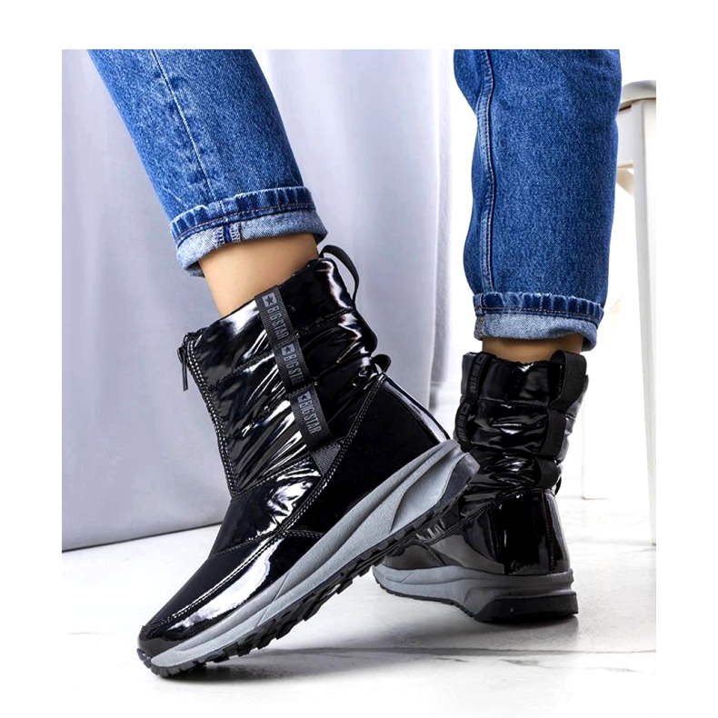 Dámské sněhule Big Star KK274392 Black černá 3