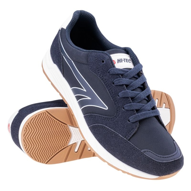 Hi-Tec Gigar Sports Shoes 92800490053 Navy Blue modrý 1 Hi-Tec Gigar Sports Shoes 92800490053 Navy Blue modrý 1
