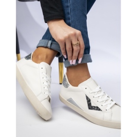 Dámské tenisky třpytky černý 1