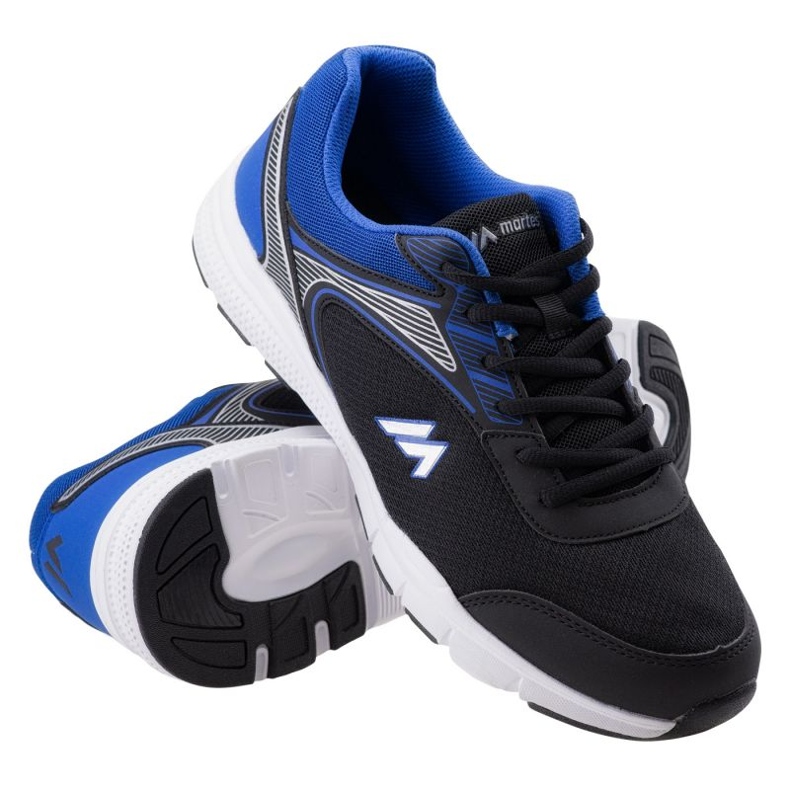 Martes Lasabi Black and Blue Sports Shoes černý 1