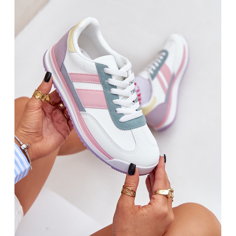 Tenisky tenisky sportovní boty multikolor bílý 2 Tenisky tenisky sportovní boty multikolor bílý 2