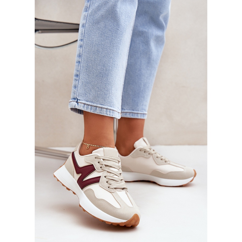 Tenisky tenisky tenisky béžové borde béžový 2