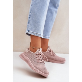 Pink -Mesh -in -pink -in -in -Pink Sportovní boty růžový 2
