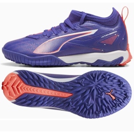 Polobotky Puma Ultra 5 Match TT+ 108097-01 fialová 2