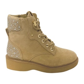 Boty Michael Kors Trudy Bootie W 49F1TRFE5S hnědý 5