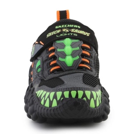 Skechers Skech-a-Saurus-Dino 400112l-BKLM Shine Shoes šedá 2