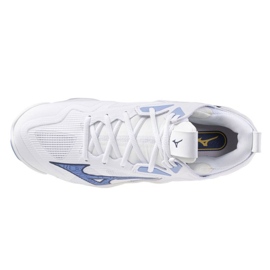 Momentum Mizuno Wave 3 Mid V1GA231797 Bílé boty bílý 2
