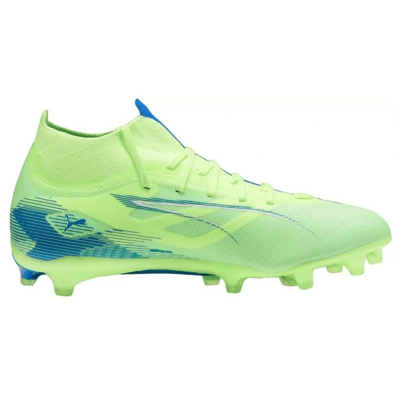 PUMA Ultra 5 Match+ FG/AG 107686-03 Green Shoes zelená 1