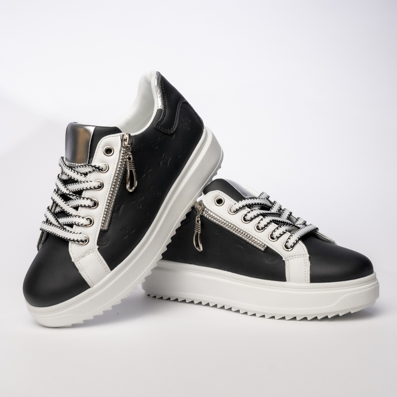 Dámské černé sportovní tenisky černá 1 Dámské černé sportovní tenisky černá 1