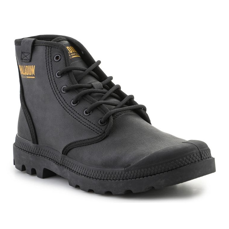 Boty Palladium Pampa Hi Coated U 74375-008-M Černé černý 2