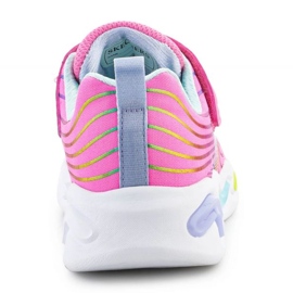 Boty Skechers S-Lights Wavy Beams 302338L-PKMT růžový 9