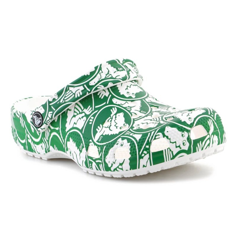 Crocs Classic Duke Print Clog 210003-3WH zelený 2
