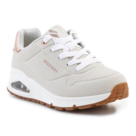 Sportovní boty Skechers Uno Gen1 Shimmer Away 310545L-NAT béžové béžový 5