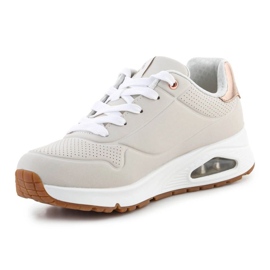 Sportovní boty Skechers Uno Gen1 Shimmer Away 310545L-NAT béžové béžový 7
