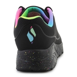 Boty Skechers Uno Lite Rainbow Speckle 310456L-BKMT černé černá 10