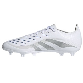 Adidas Predator League FG/MG ID1327 Bílé a stříbrné boty bílý 1