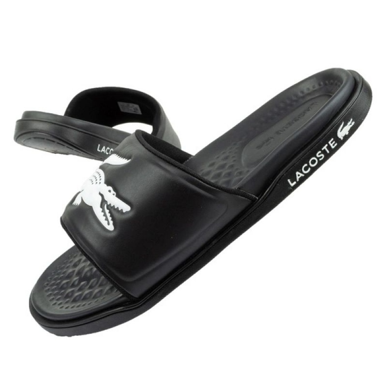 Pantofle Lacoste Croco Dualiste M 20312 černá 1