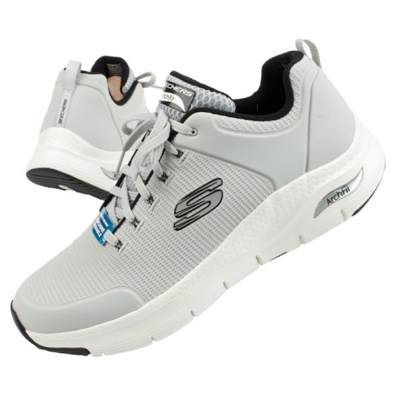 Sportovní boty Skechers Arch Fit M 232200-LGBK šedá 1