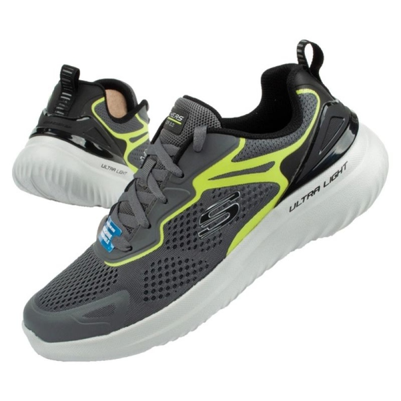Sportovní boty Skechers Bounder M 232674-CCLM šedá 1
