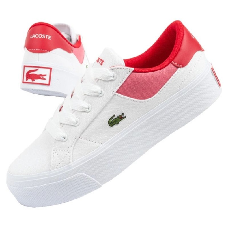 Boty Lacoste Ziane Platform 11286 bílý 1