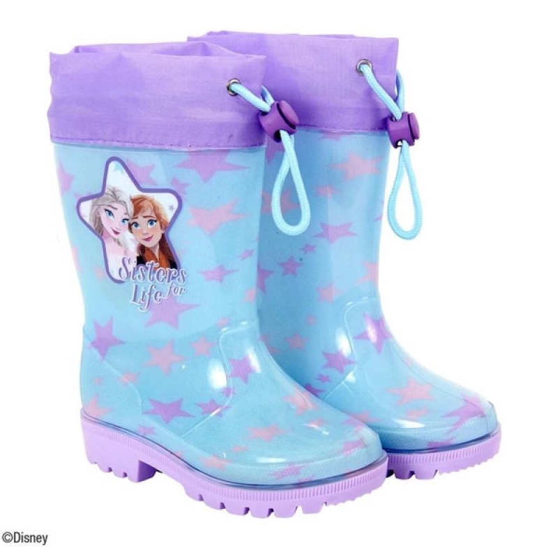 Coqui Perletti Galoshes Land of Frozen 98077 modrý 1