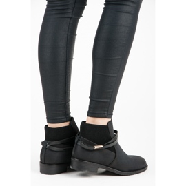 Vinceza Nízké boty Jodhpur černý 1