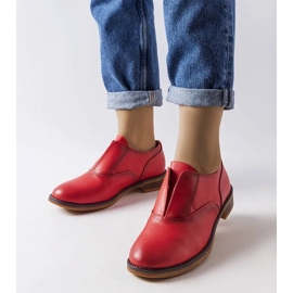Lakované béžové dámské lodičky na pohodlném podpatku, elegantní béžové dámské boty béžový 1