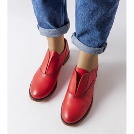 Lakované béžové dámské lodičky na pohodlném podpatku, elegantní béžové dámské boty béžový 3