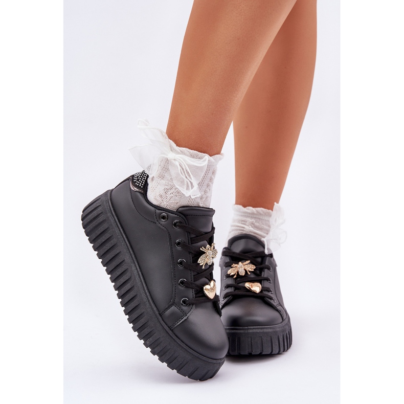 Dámské tenisky s černými kolíky 2