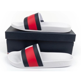 Žabky Tommy Hilfiger FM0FM04236YBR bílý 15