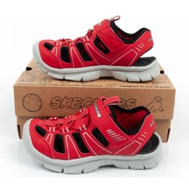 Sandály Skechers Relix 406520L/RDBK červené 9