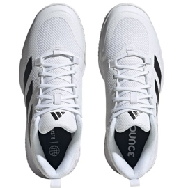 Adidas Court Team 2.0 HR1239 Volejbalové boty bílý 2