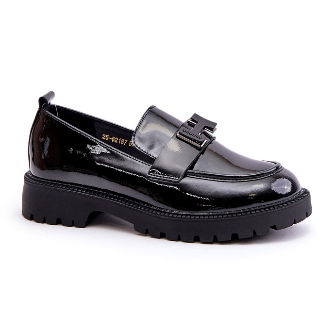 Dámské patentované mokasíny Vinceza 62187 Black černý 4