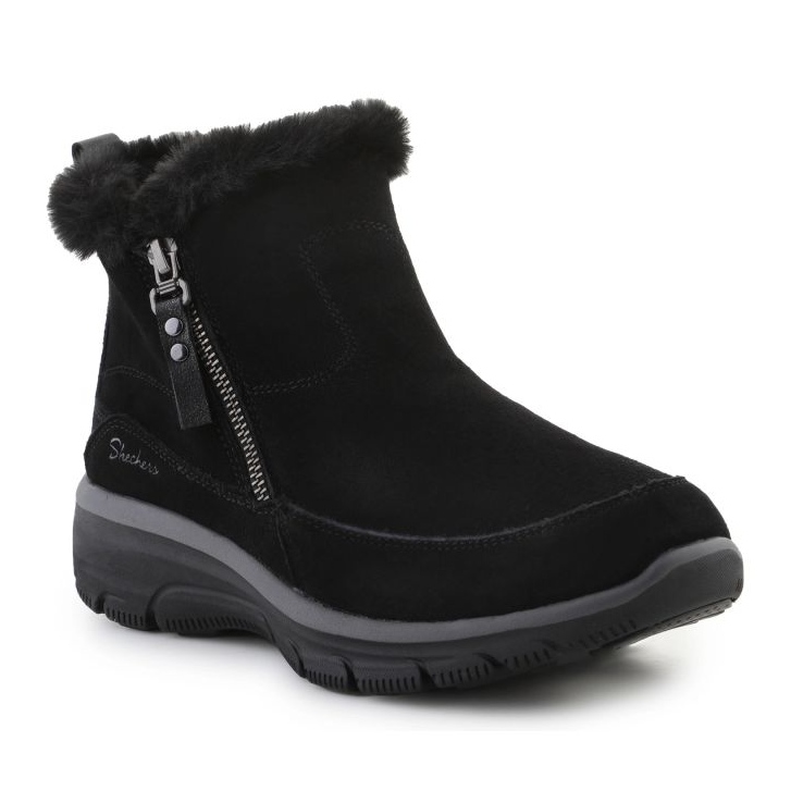 Skechers snadné jít chladné zip boty! 167862-Blk černá 1 Skechers snadné jít chladné zip boty! 167862-Blk černá 1