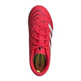 Adidas Predator Club TF ID3805 Fotbalové boty červené 3