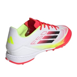 Adidas F50 League TF IE1231 Fotbalové boty bílý 2
