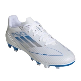 Adidas F50 Club FG/Mg IE1244 Football Shoes bílý 1