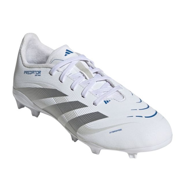 Fotbalové boty Adidas Predator League FG/MG JR ID3751 bílý 1