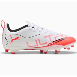 PUMA ULTRA 5 PLAY FG/AG 108170-01 Bílé boty bílý 1