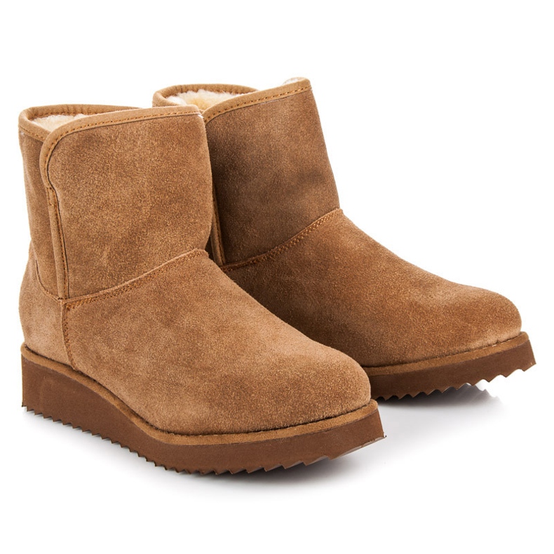 Coco Perla Mukluki na nástupišti hnědý 1 Coco Perla Mukluki na nástupišti hnědý 1