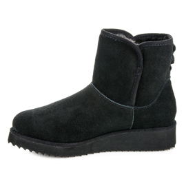 Coco Perla Mukluki na nástupišti černý 1