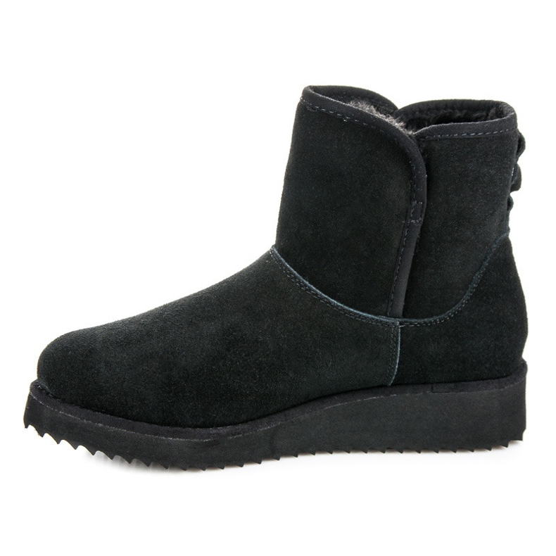 Coco Perla Mukluki na nástupišti černý 1