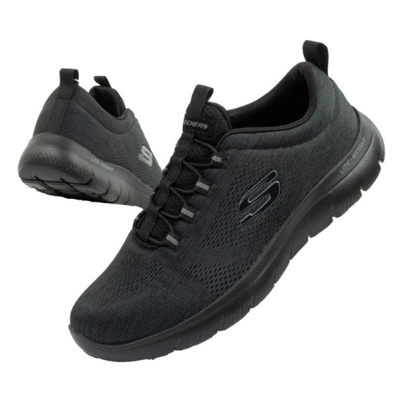 Skechers Summits-Louvin 232186/BBK boty černý 1