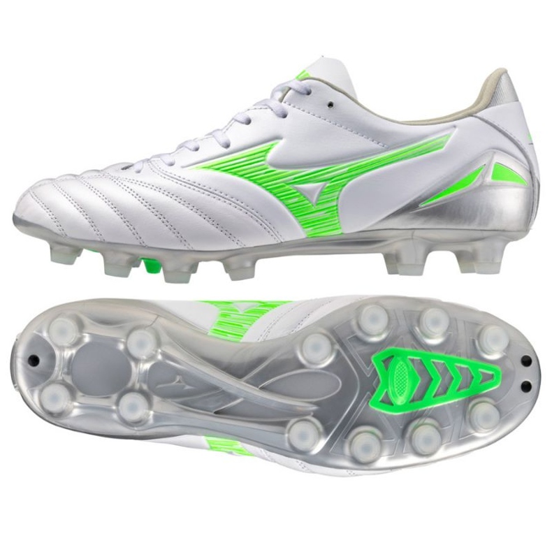 Mizuno Morelia Neo IV Pro FG P1GA253437 Fotbalové boty bílý 1