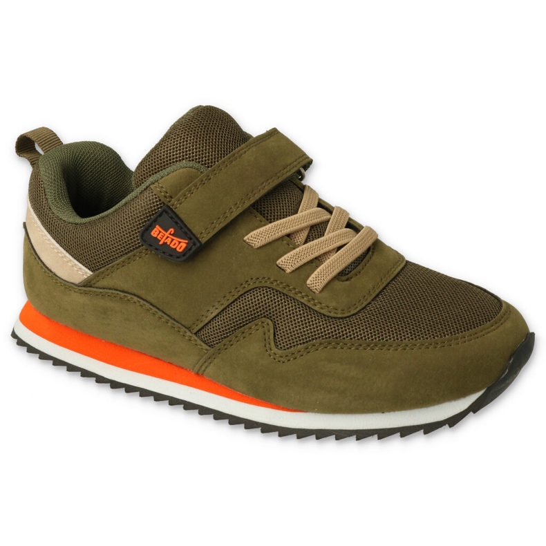 Befado mládežnické sporty se suchým zipem 516Q220 zelený 1