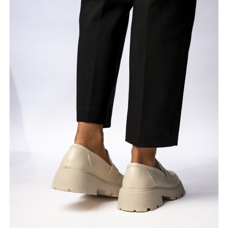 Dámské mokasíny Giulia Beige 1